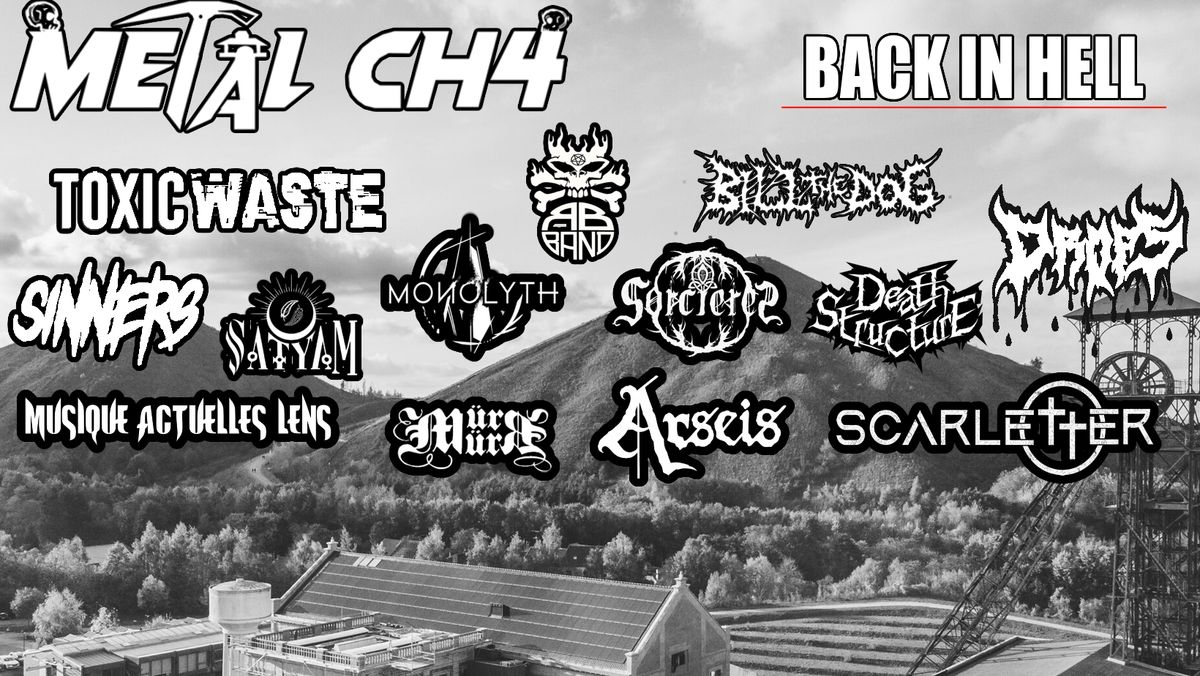 Metal CH4 - 26 Octobre 2024 - Ripper - Black Bart - Cave Growl