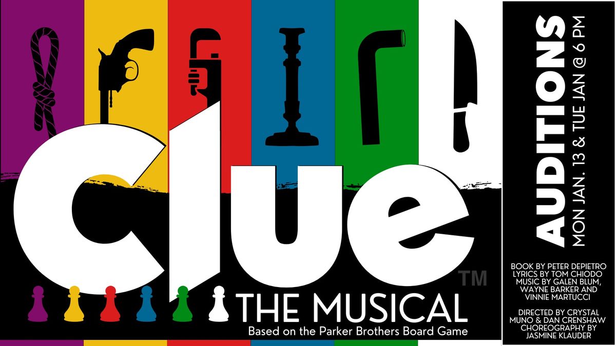 "Clue The Musical" Auditions