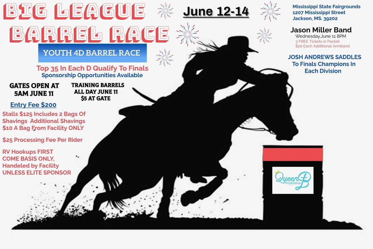 Big League Barrel Race (Youth 2025)