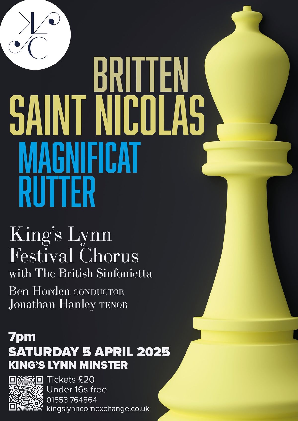 Britten: Saint Nicolas \/ Rutter: Magnificat