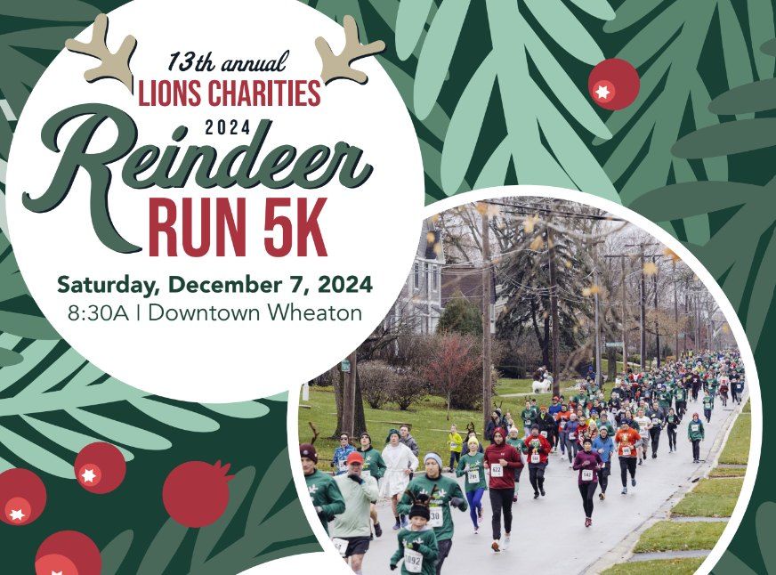 13th Annual Lions Charities Reindeer Run 5K