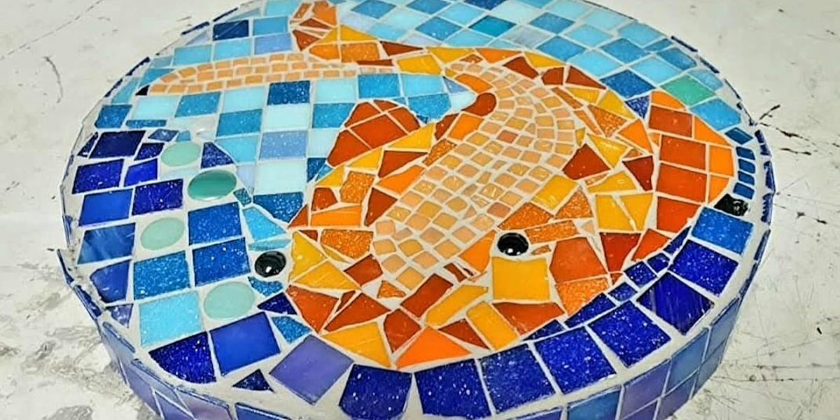 Mosaic a Garden Paver