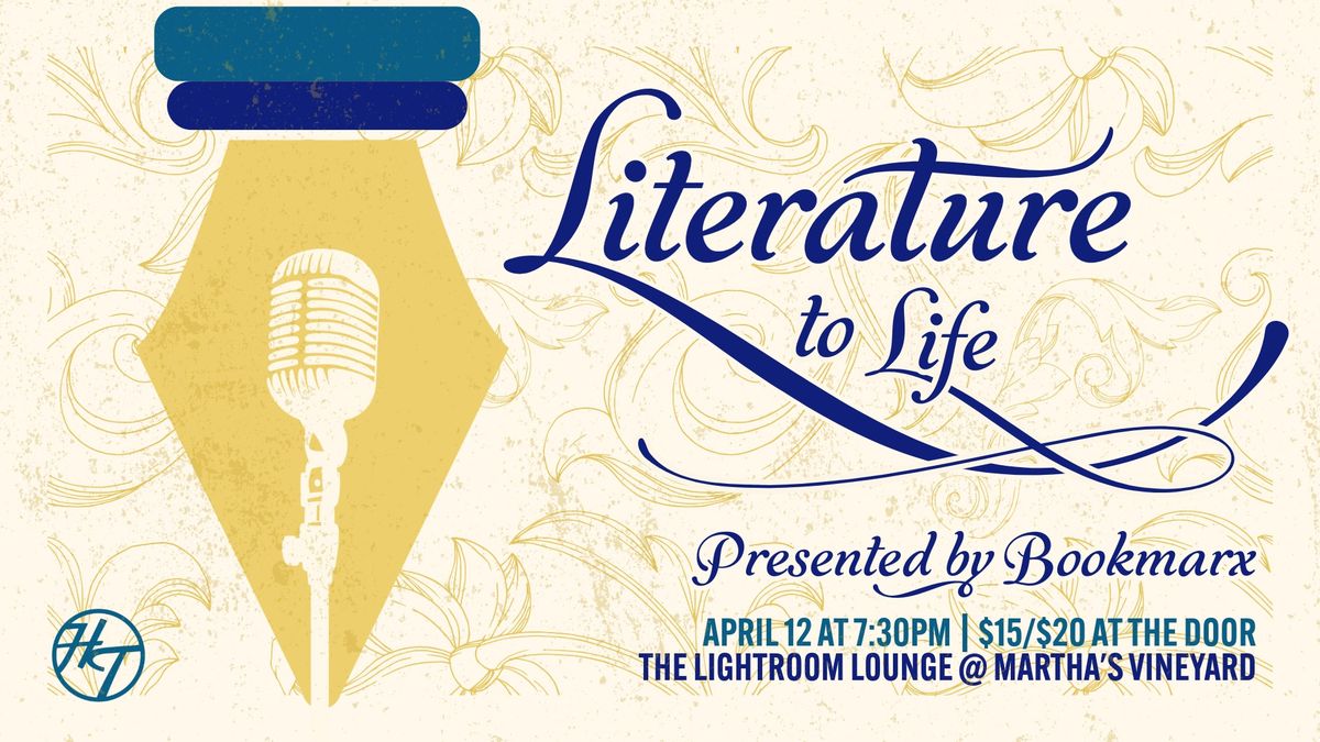 Literature to Life: in Concert presented by Bookmarx!