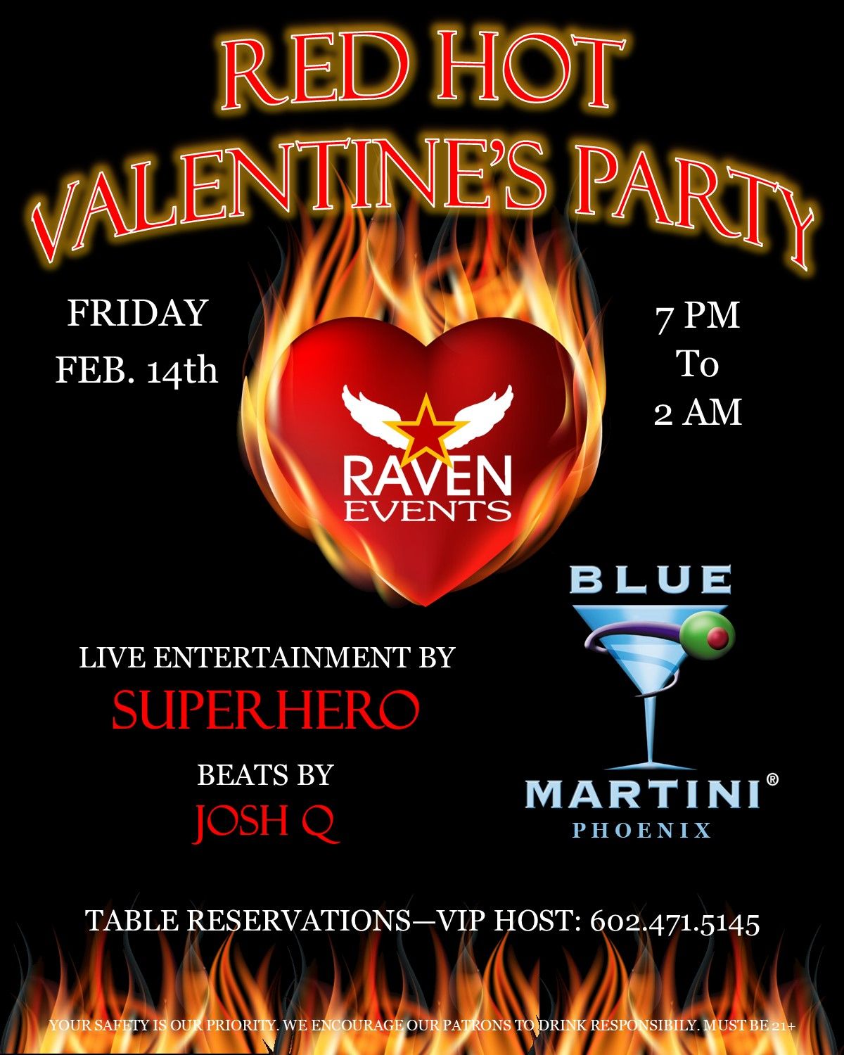 Raven\u2019s Red Hot Valentine\u2019s Party