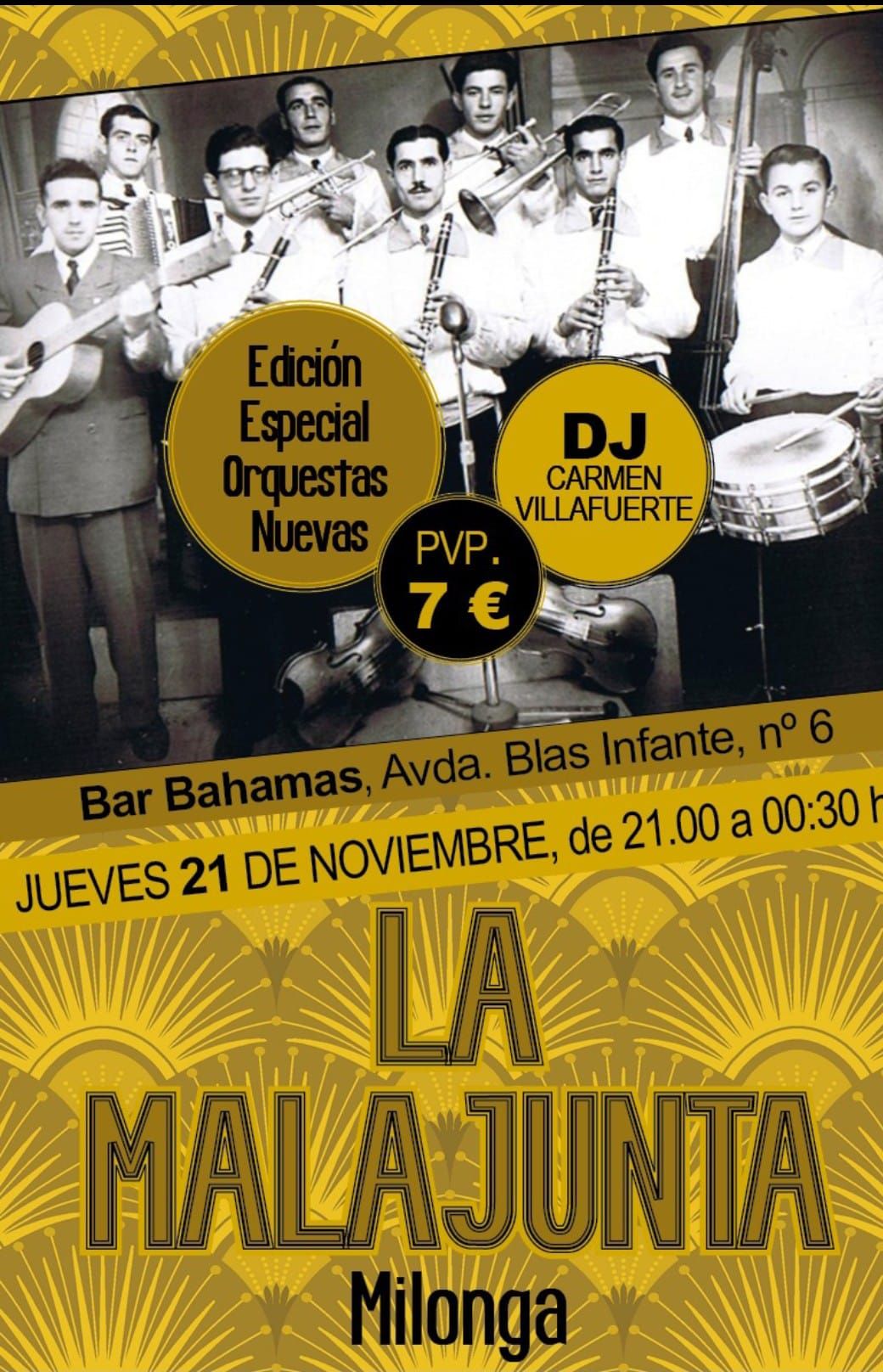 Milonga La Malajunta - 21 de Noviembre