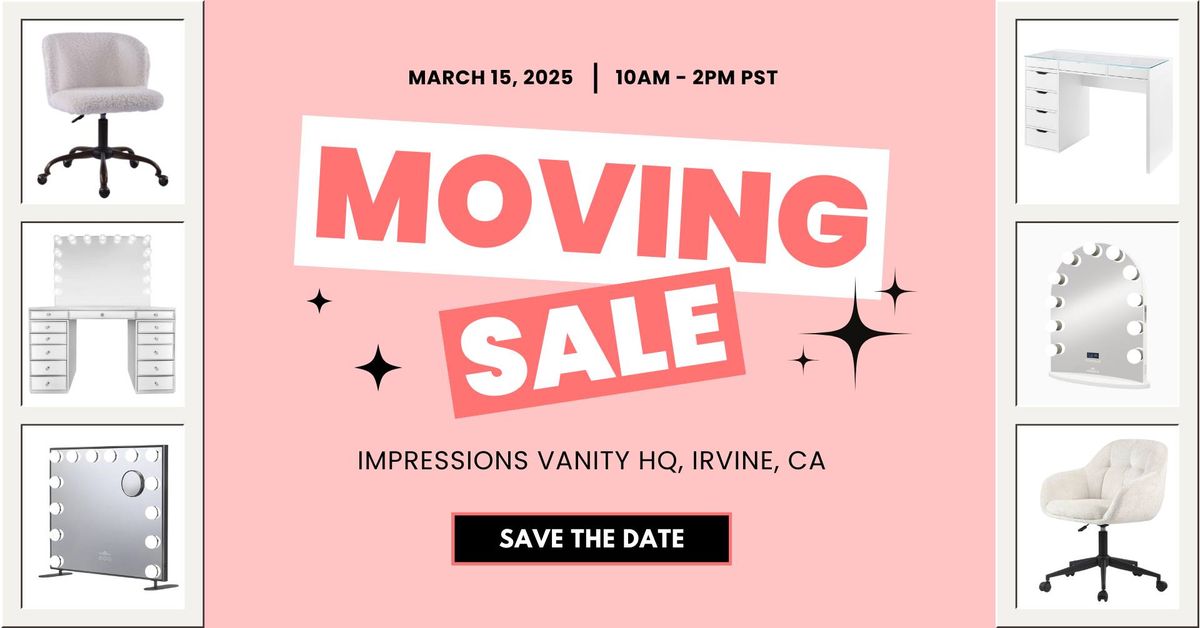 IMPRESSIONS VANITY MOVING SALE \ud83d\udea8 | EVERYTHING MUST GO!!!!