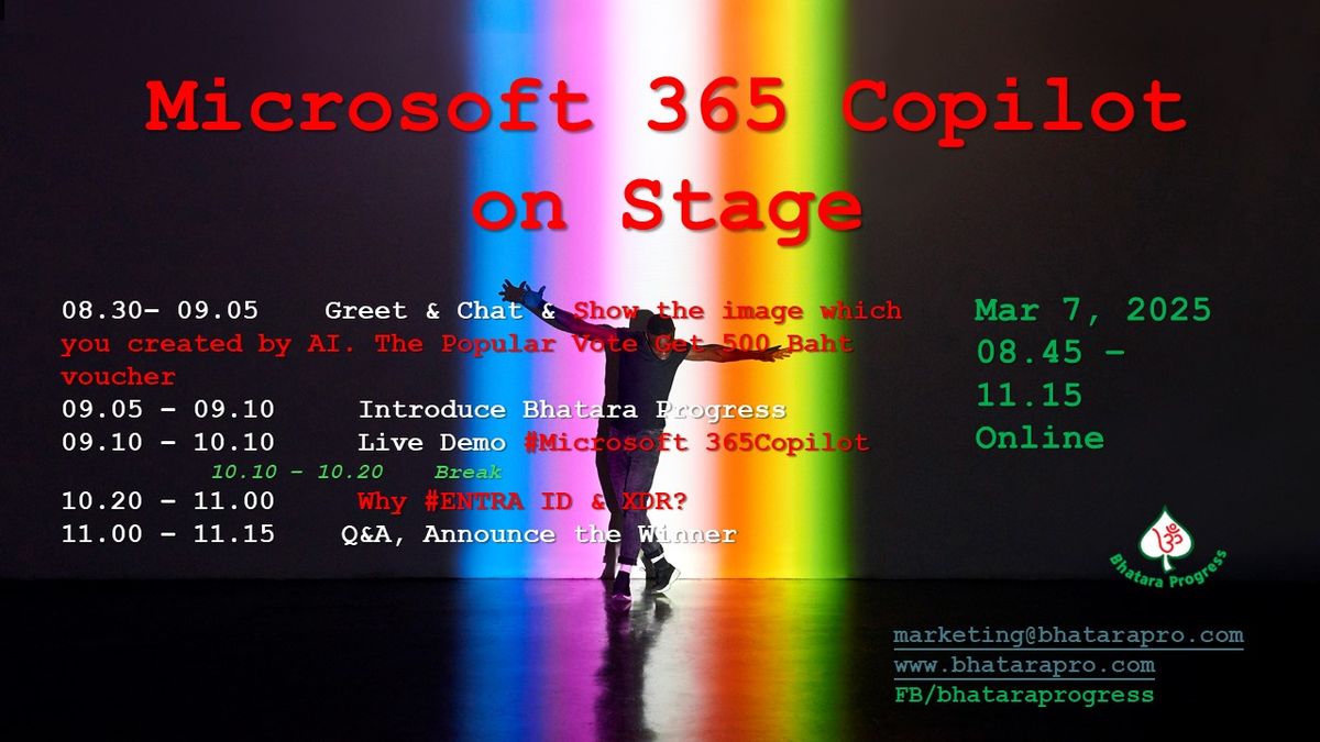 Microsoft 365 Copilot on Stage