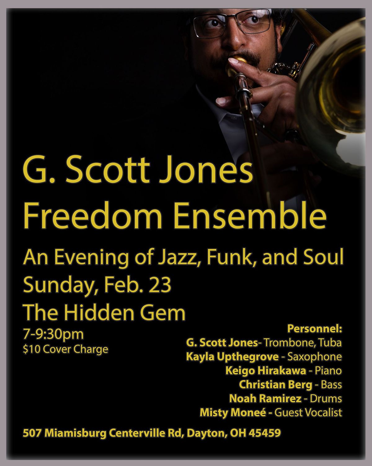 G. Scott Jones Freedom Ensemble at the Hidden Gem