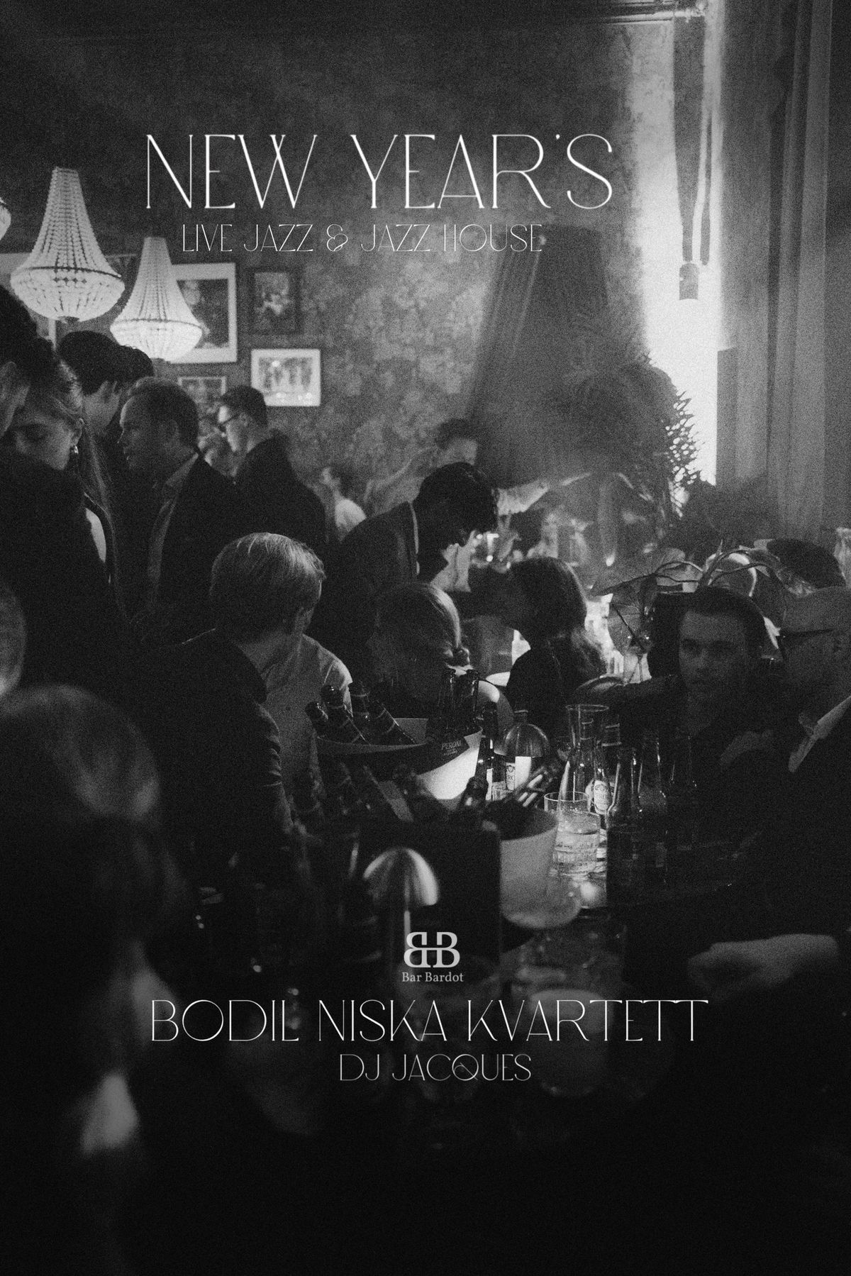 Utsolgt - NEW YEAR's @ Bar Bardot - Vinhusjazz