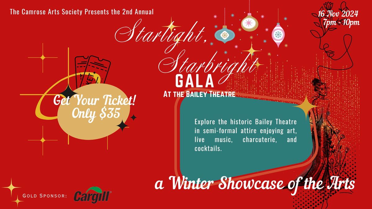 Starlight, Starbright Gala - A Winter Showcase of the Arts