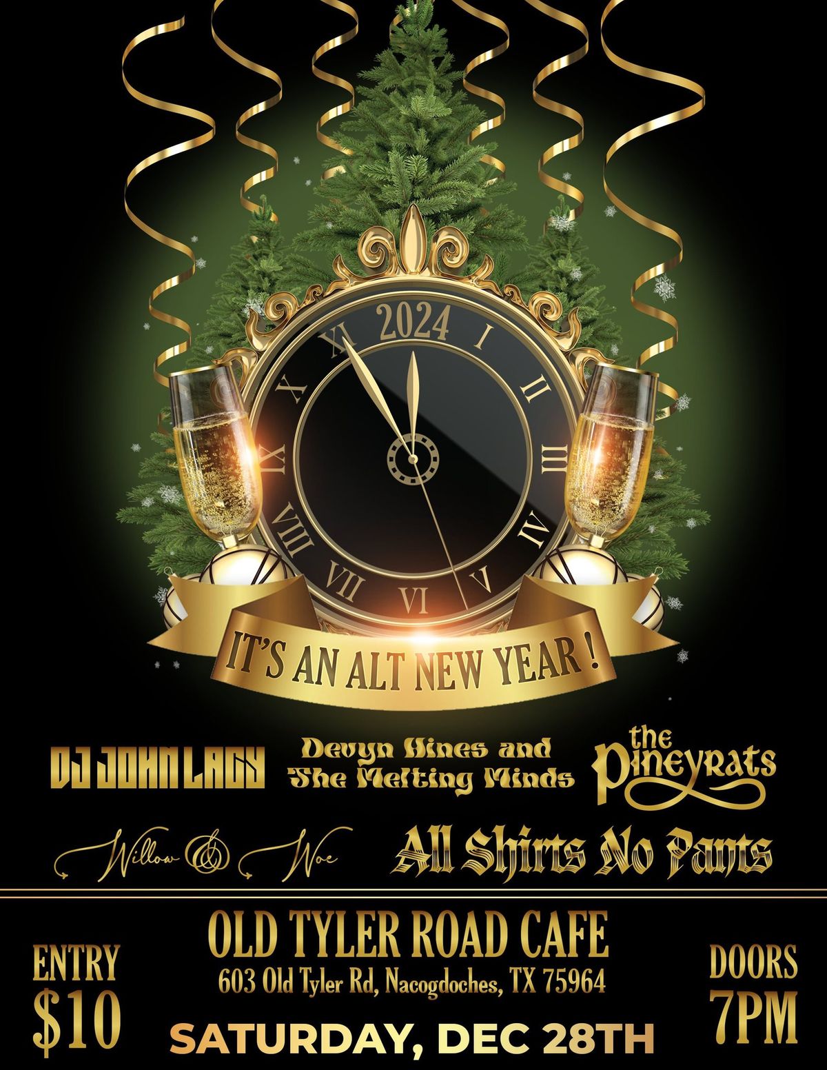 It\u2019s an Alt New Year! Presented by ACM and Old Tyler Road Cafe