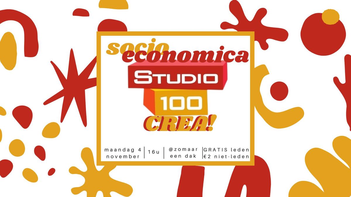 Socio Economica's studio 100 crea