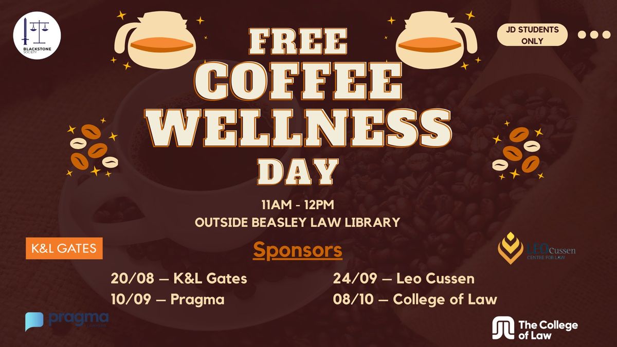 Free Coffee Wellness Day 