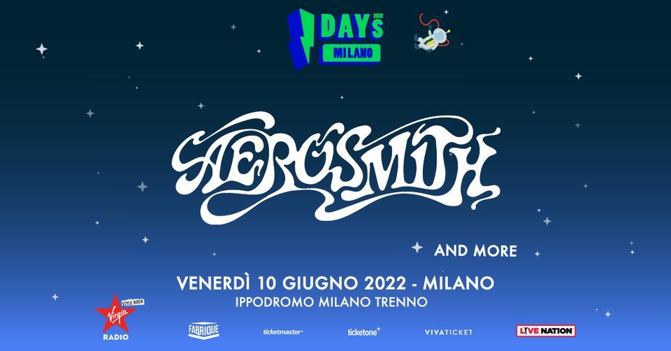 Aerosmith at Ippodromo Milano Trenno (Milano)