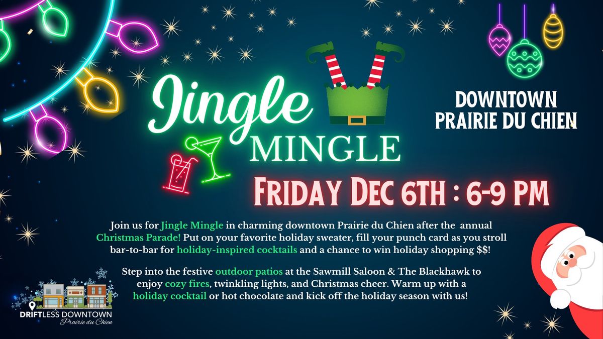 JINGLE MINGLE Christmas Cheer Stroll 