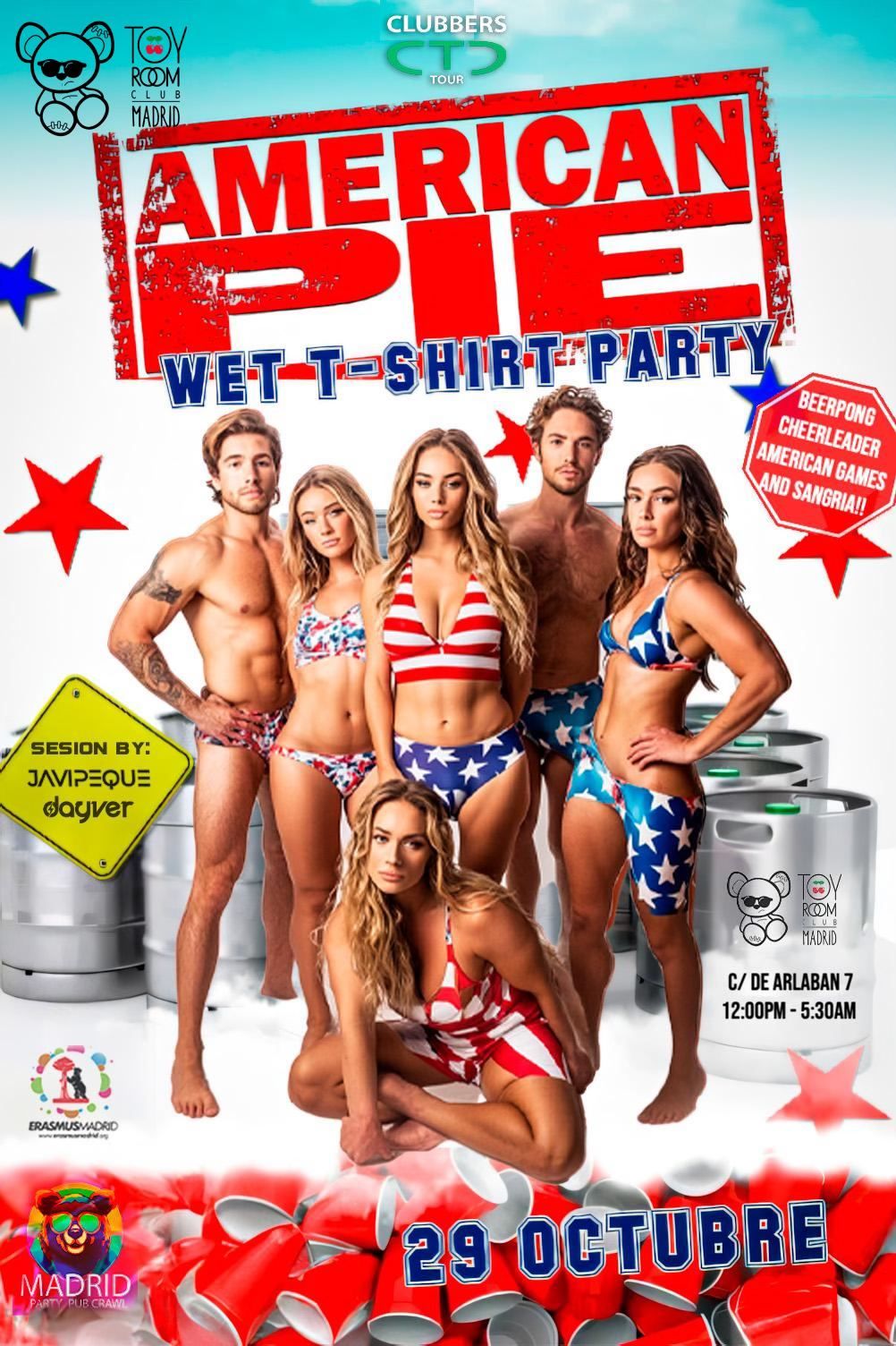 Every Tuesday College Party\ud83c\udf8a American Pie \ud83e\udd67 at Toy \ud83e\uddf8 Room (Free Open Bar Sangria )