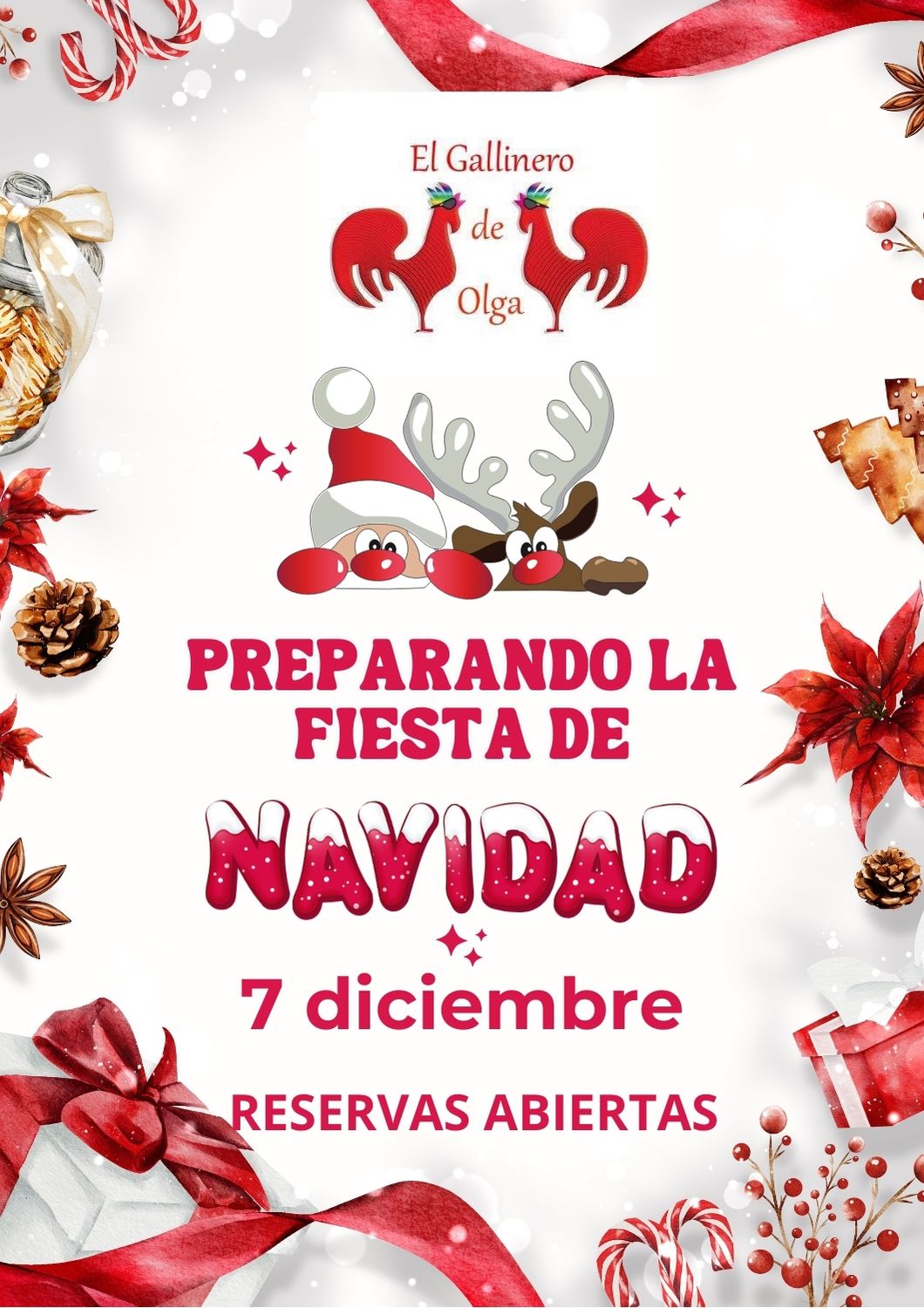 Preparando la Navidad y su P M .....