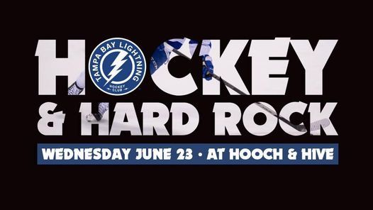 Hockey & Hard Rock At Hooch & Hive