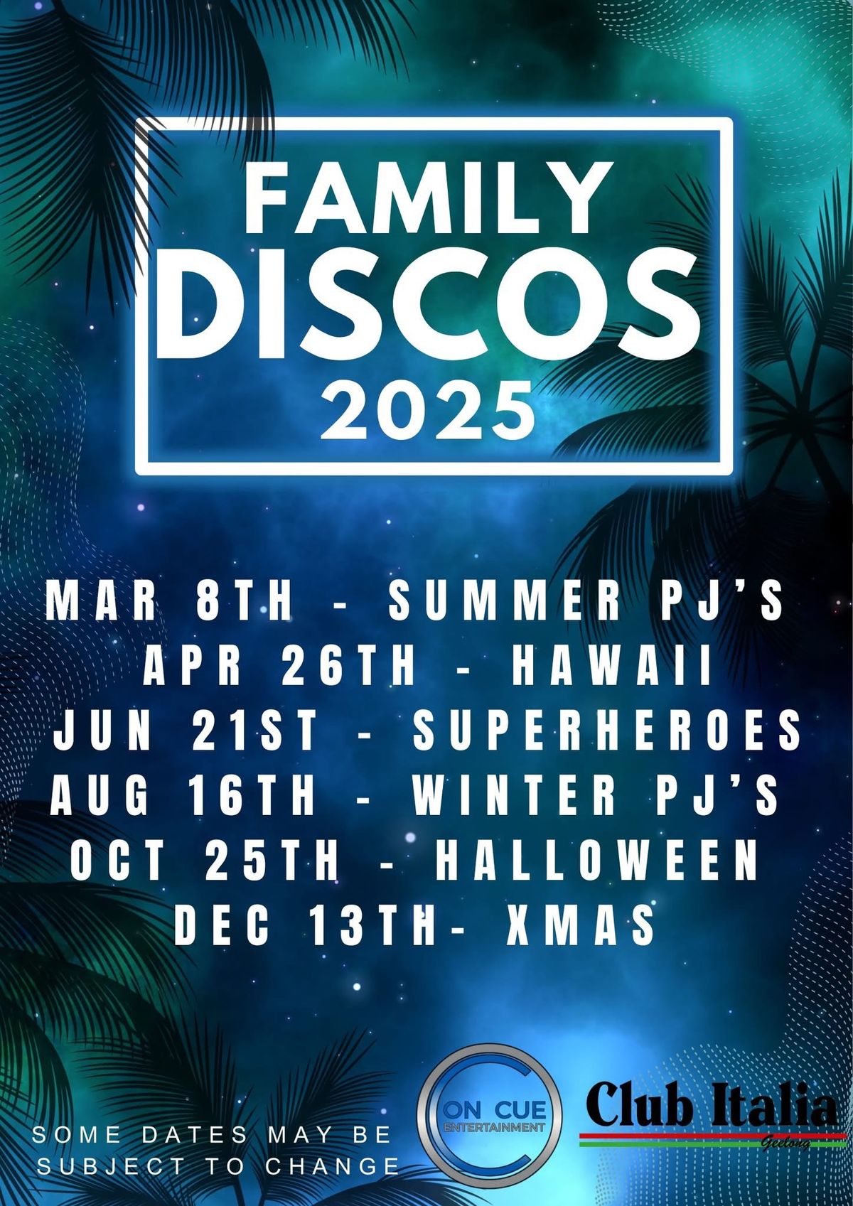 March Family Disco 