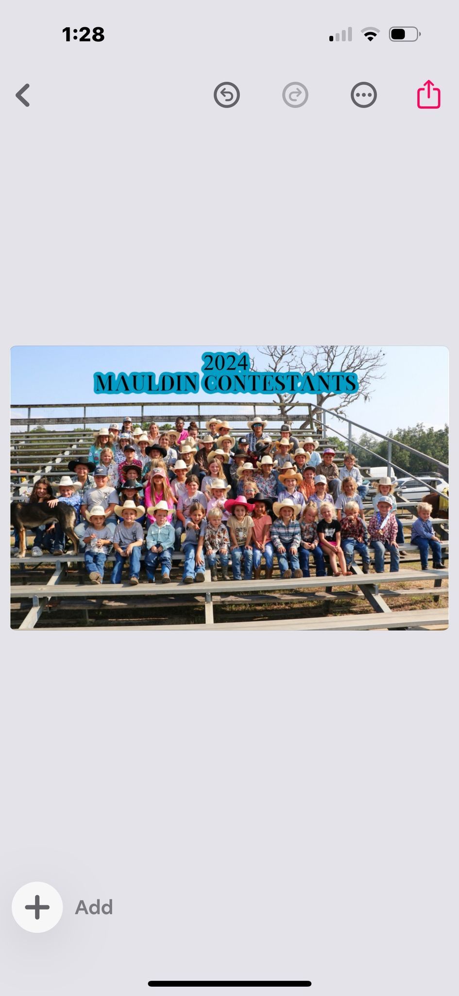 1st Mauldin Youth Rodeo