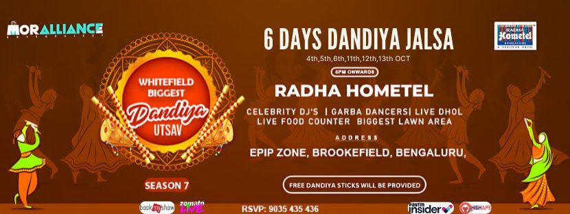 WHITEFIELD BIGGEST DANDIYA UTSAV - SEASON 7 