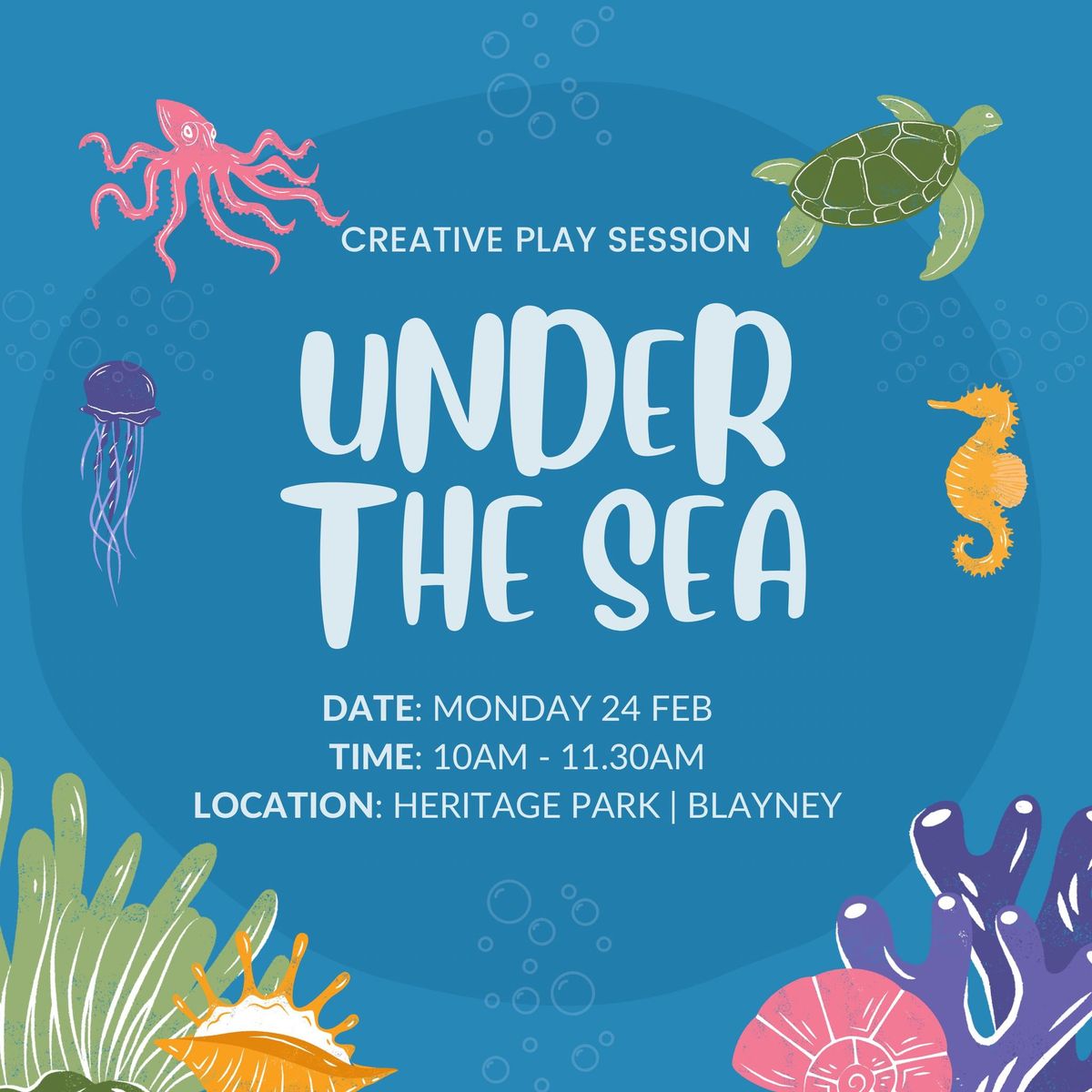 Under The Sea - Blayney Play Session