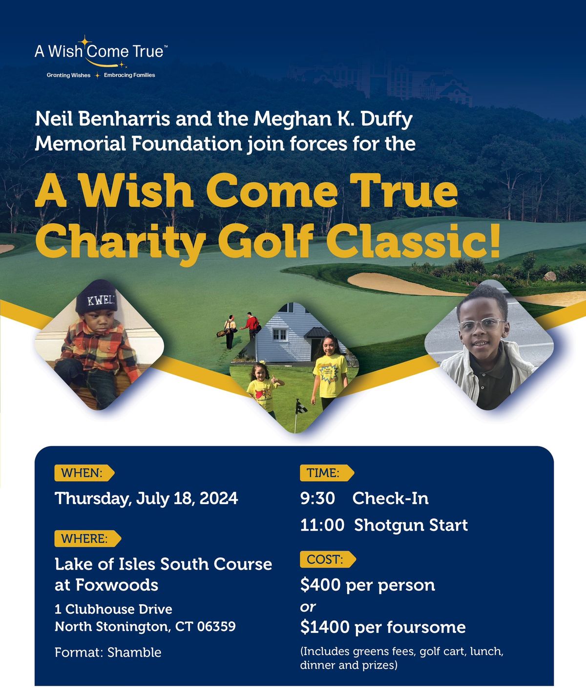 A Wish Come True Charity Golf Classic!