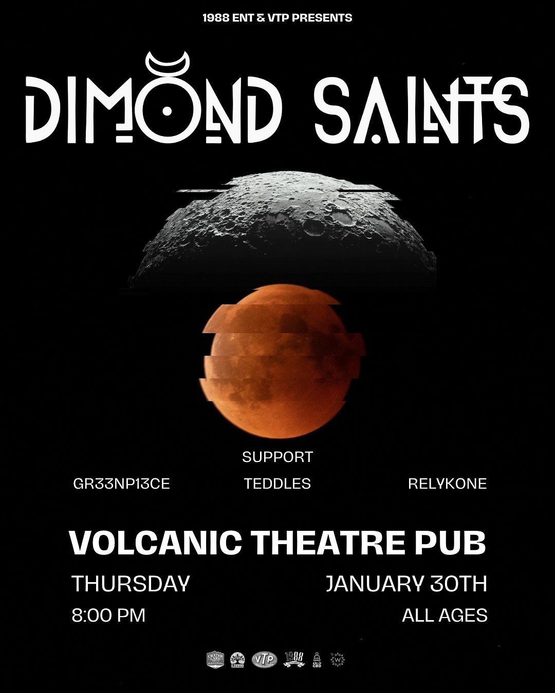 Dimond Saints at Volcanic Theatre Pub