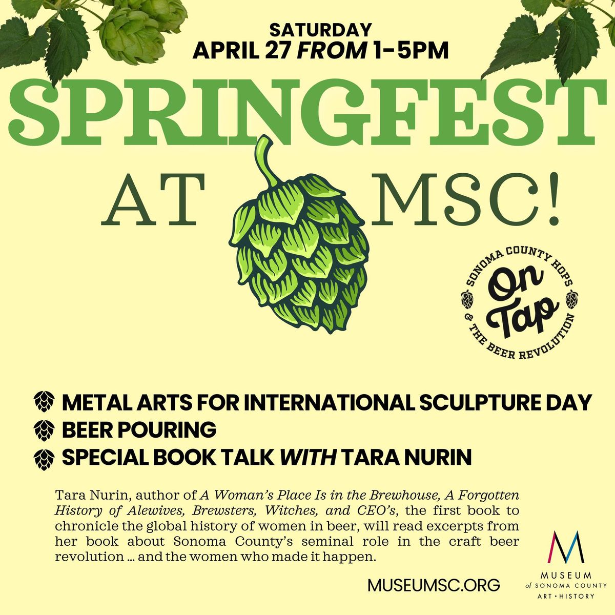 International Sculpture Day - Spring Fest at MSC