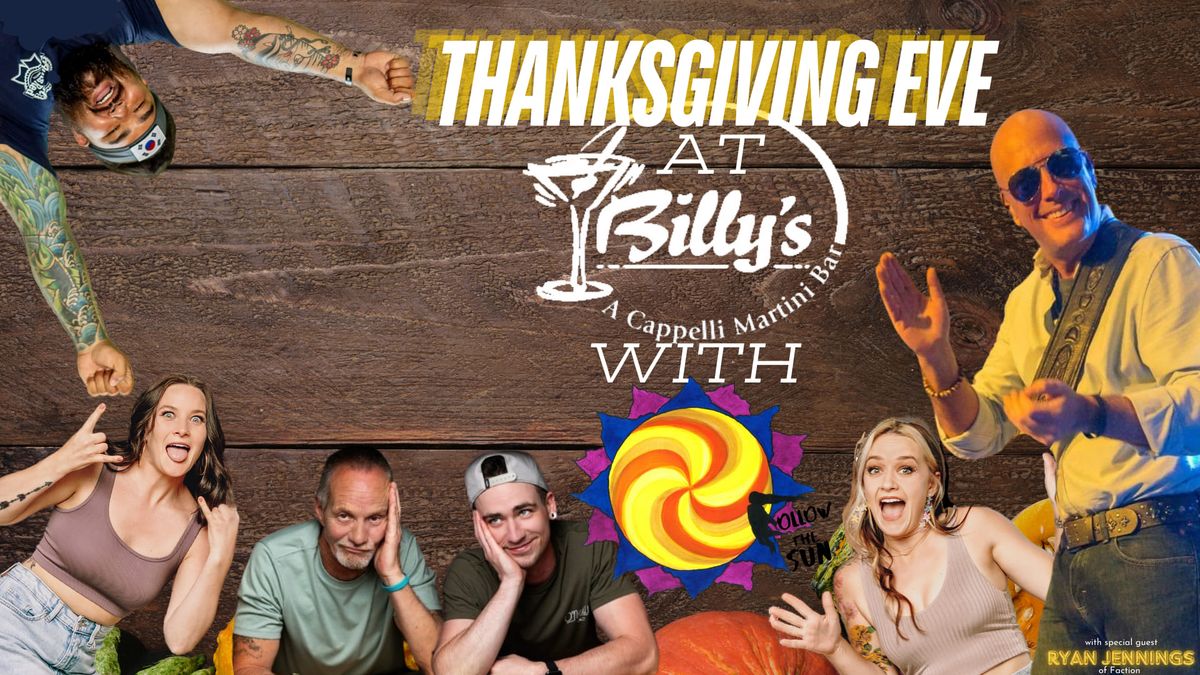 PRE-TURKEY DAY BASH AT BILLY'S! \u2600\ufe0f\ud83d\ude0e\ud83c\udfb6