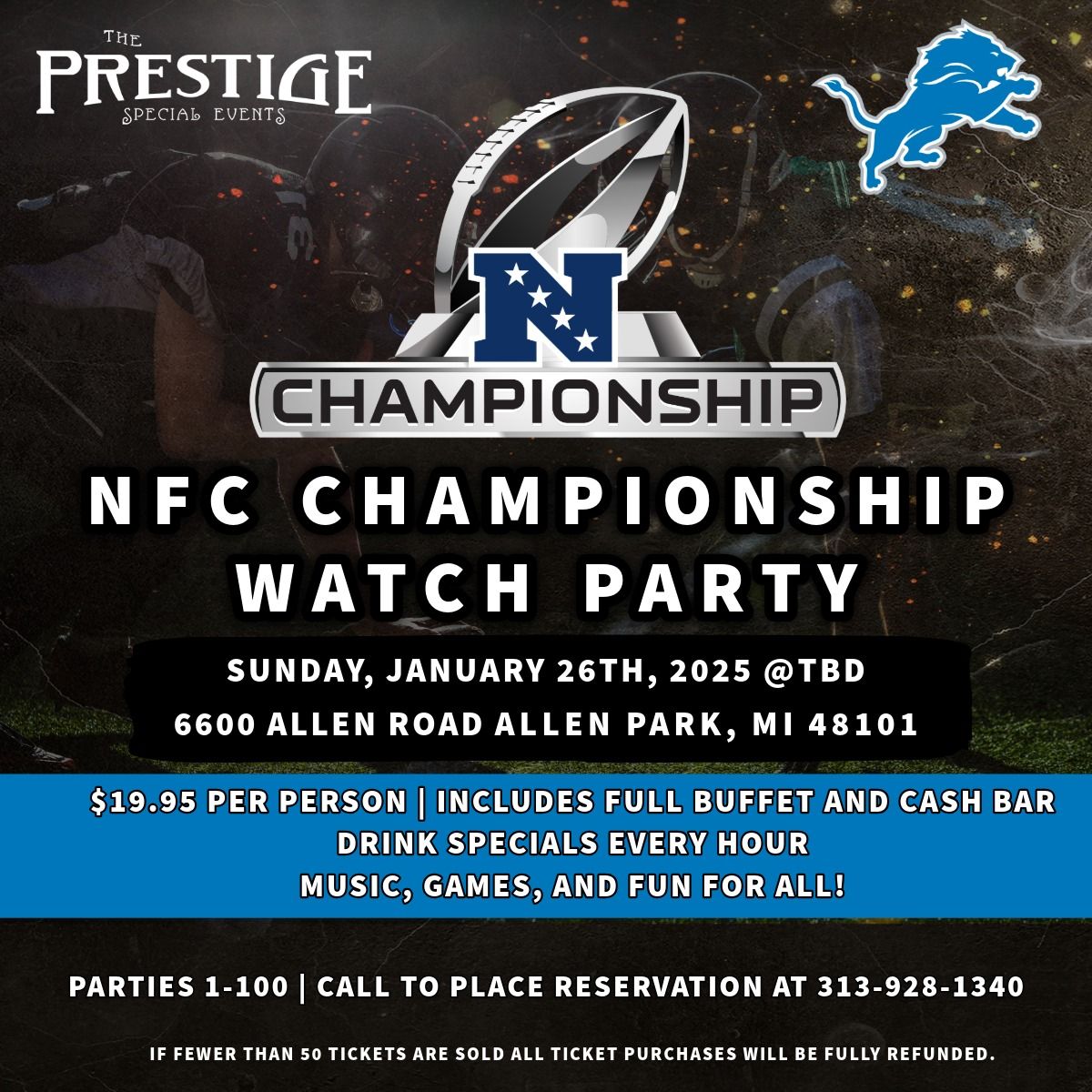 NFC Championship Watch Party