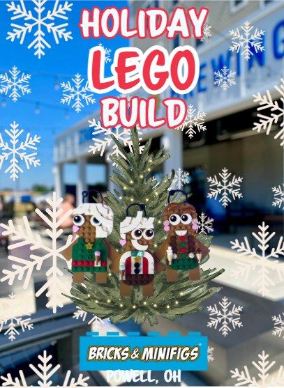 Holiday LEGO Ornament Build @Standardized Brewing