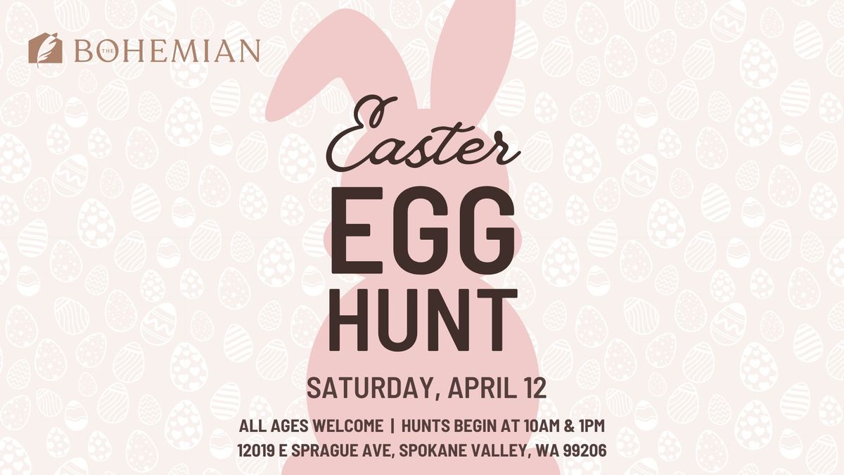 All Ages Easter Egg Hunt at The Bohemian