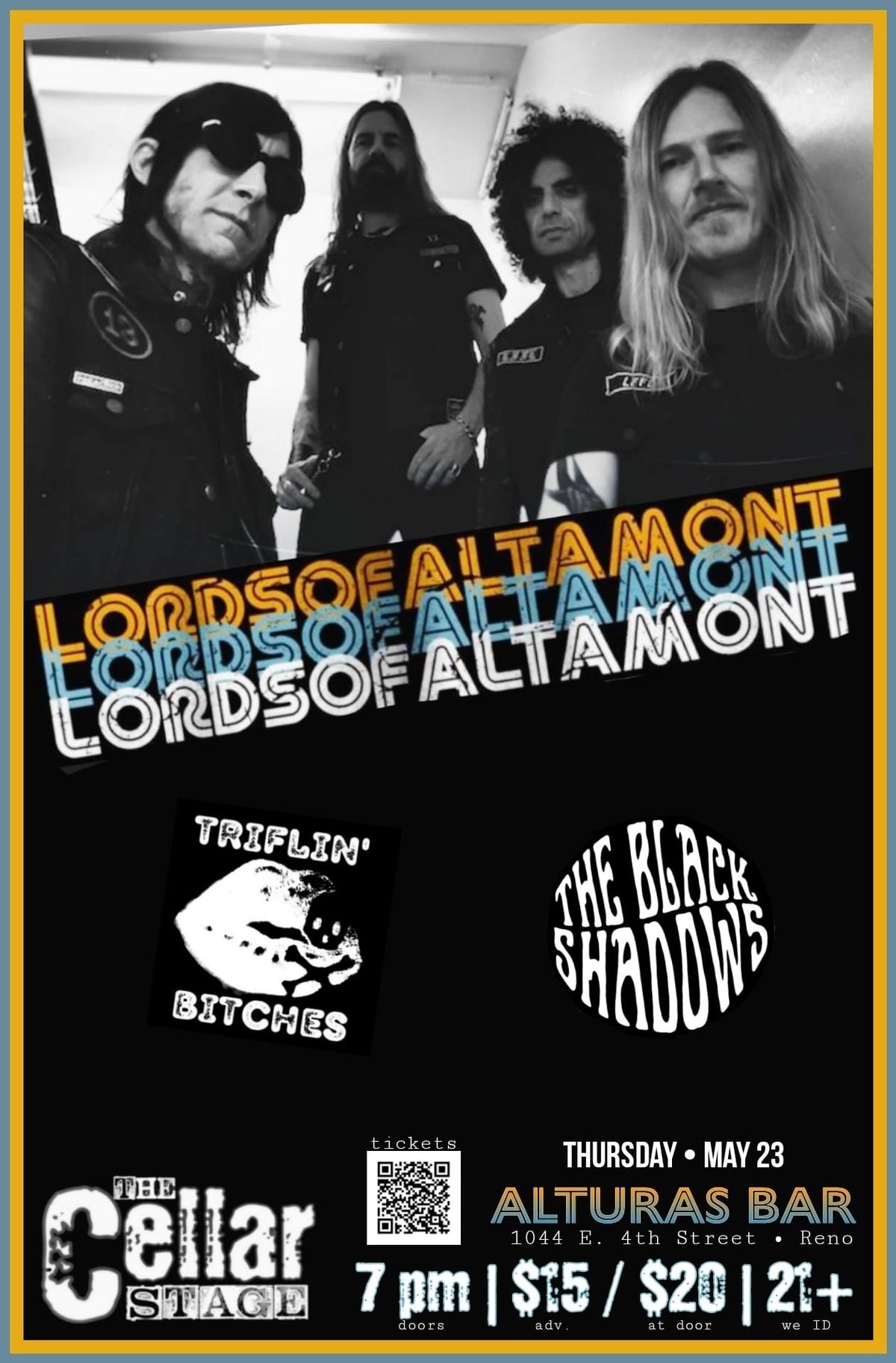 The LORDS OF ALTAMONT Triflin' Bitches & The Black Shadows 