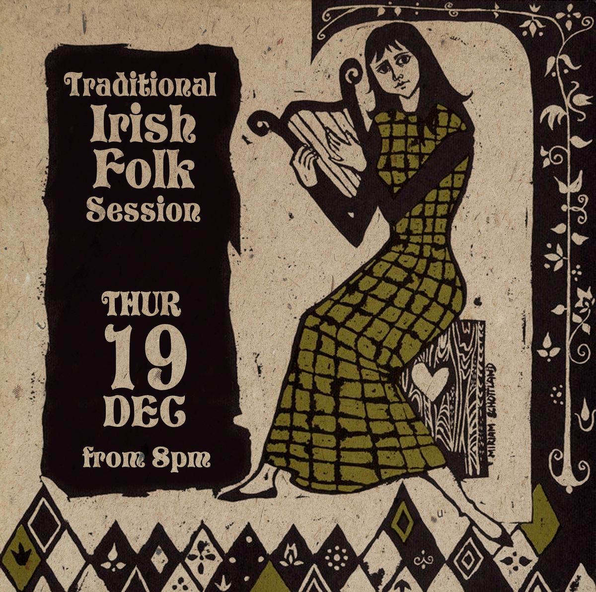 Traditional Irish Folk session