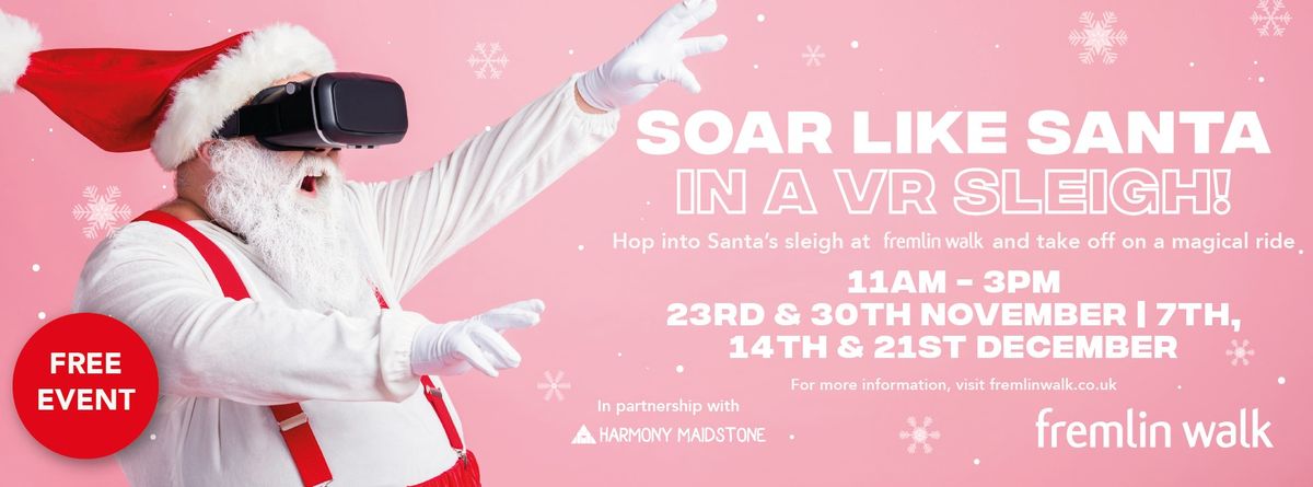 Soar like Santa in a VR Sleigh!