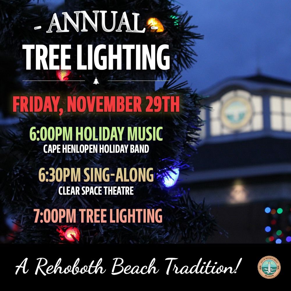 Rehoboth Beach Tree Lighting