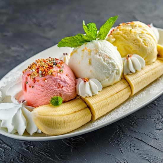 Helado italiano en Waffle Barcelona