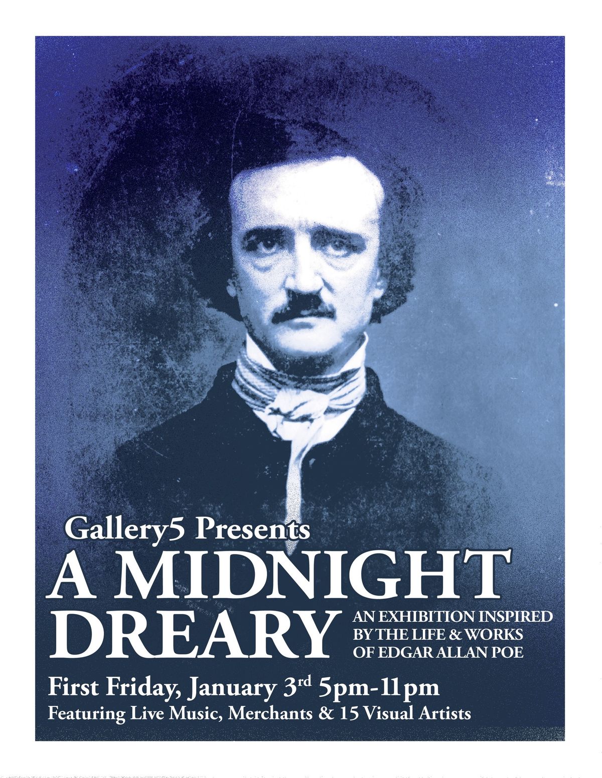 Gallery5 First Friday Reception: A Midnight Dreary \/ Part of our "Month of Poe" celebrations)