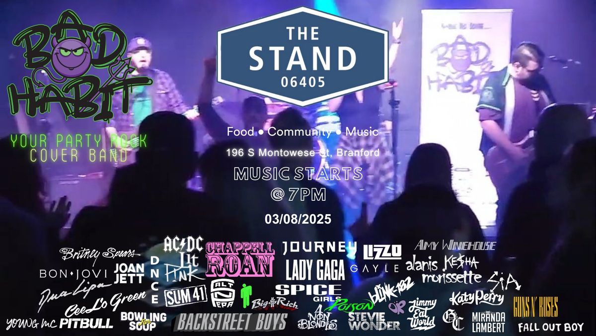 LIVE MUSIC: DANCE POP ROCK & MORE @ The Stand - Branford 