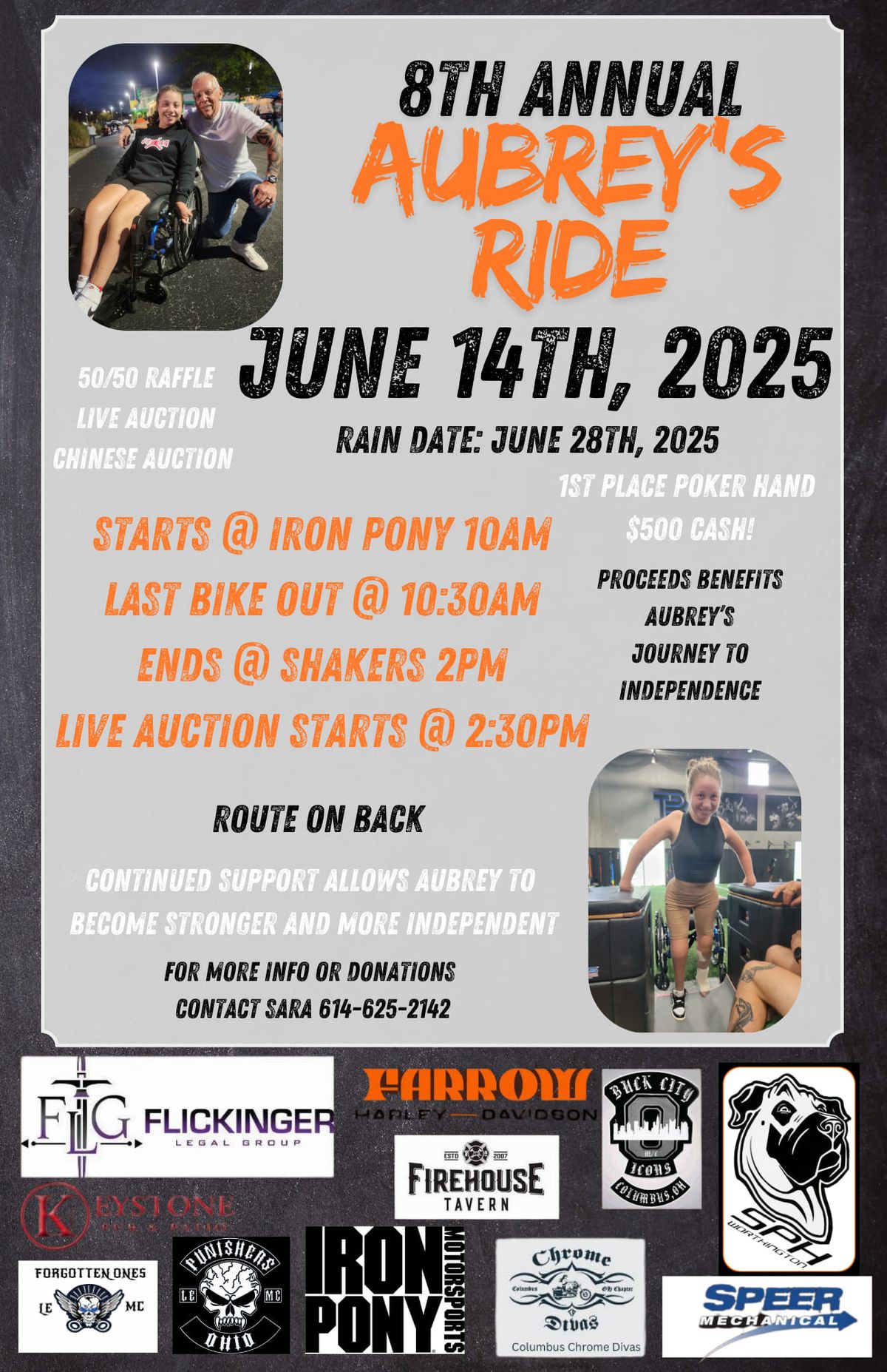 8th Annual Aubrey's Ride