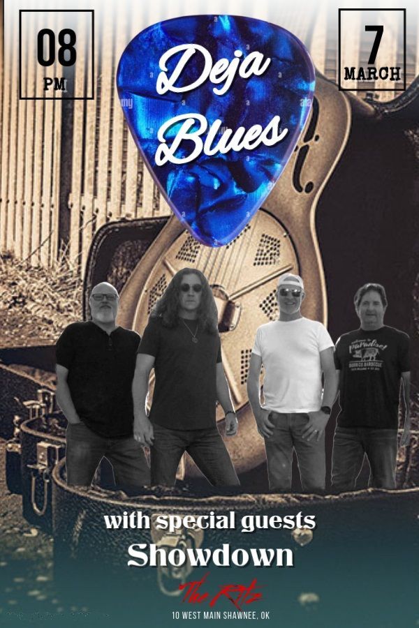 Deja Blues with special guests Showdown 