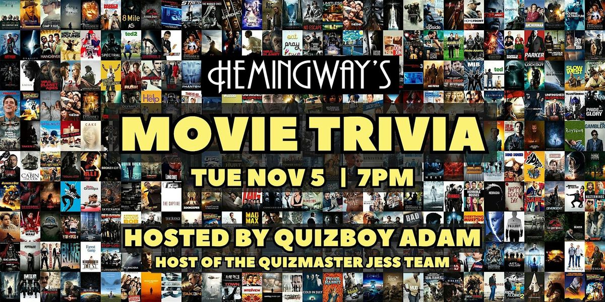 Movie Trivia 9.1 (first night)