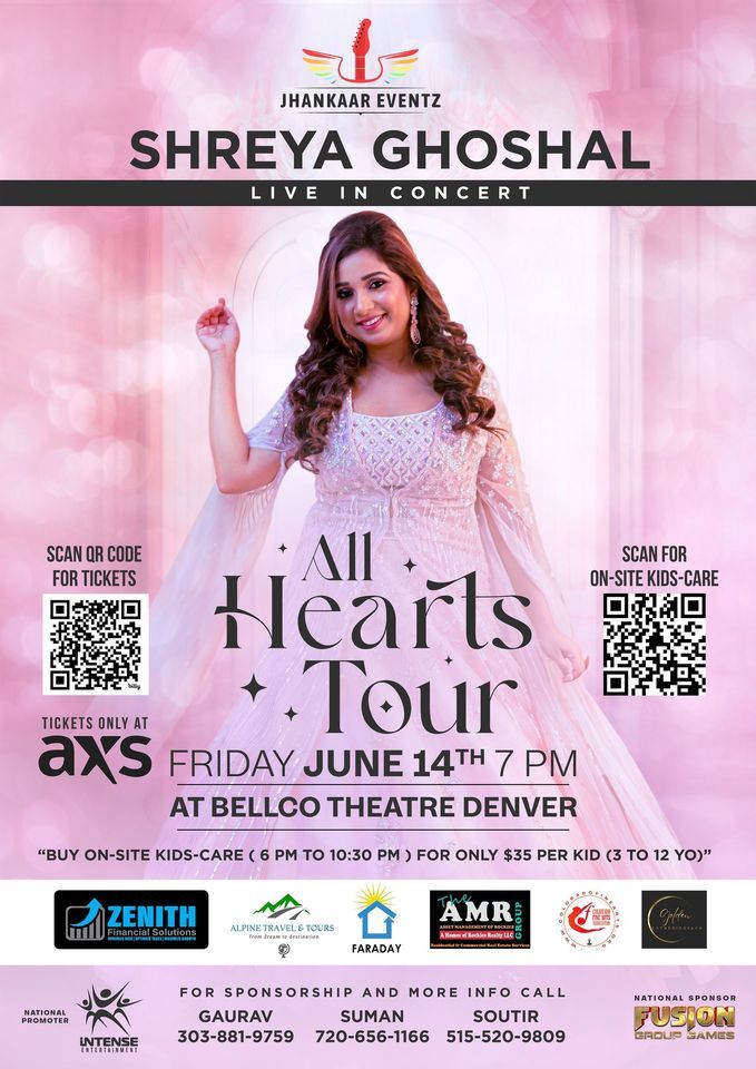 Shreya Ghoshal - Live in Concert (All Hearts Tour)