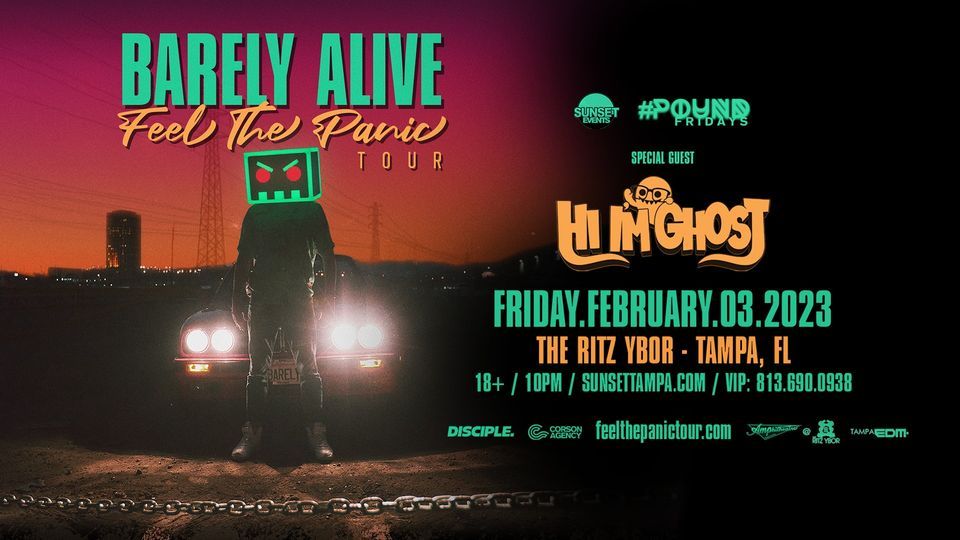 Barely Alive - Feel The Panic Tour - Tampa, FL
