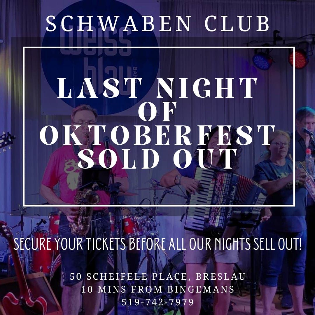 Oktoberfest at Schwaben Club 