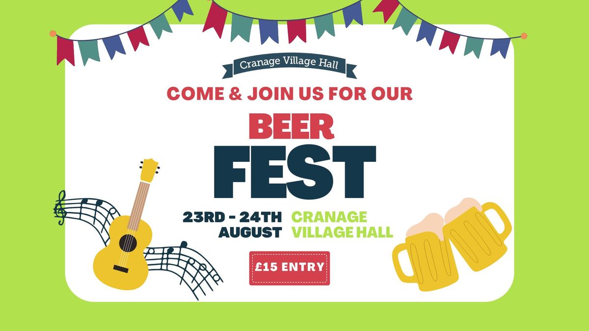 Cranage Beer & Music Festival 2024