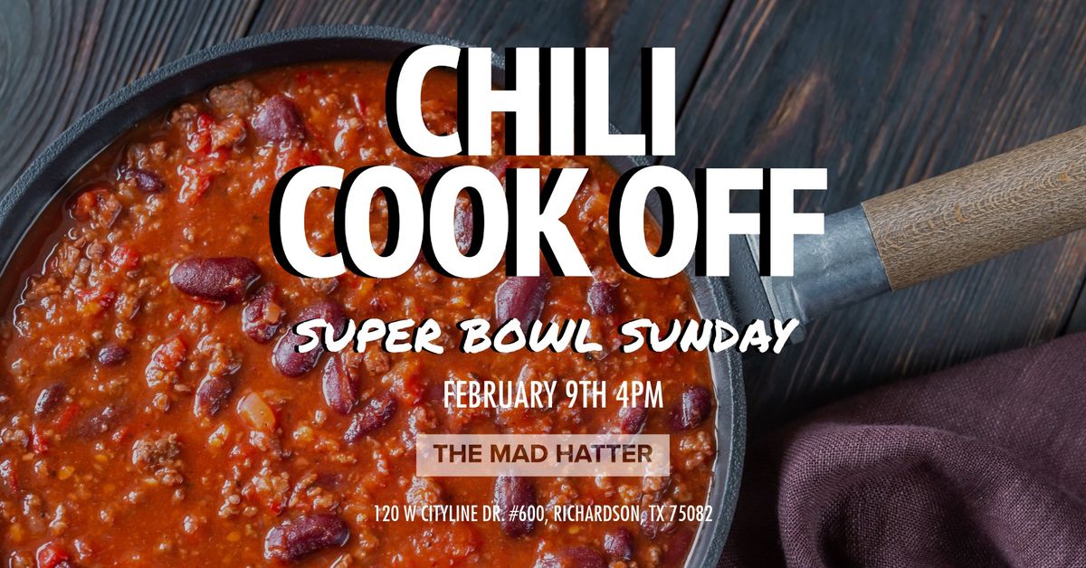 Chili Cookoff and Super Bowl Watch Party