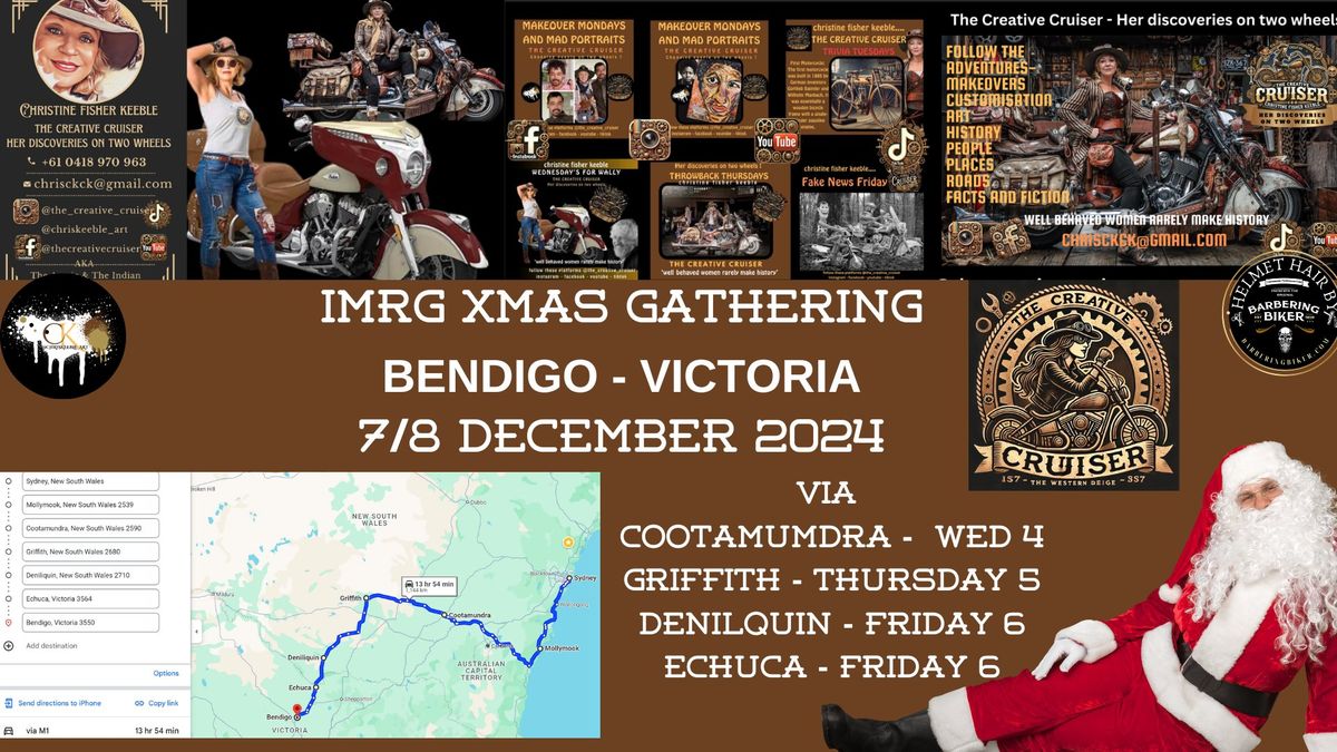 INRG xmas gathering Benigo and the plcaes along the way