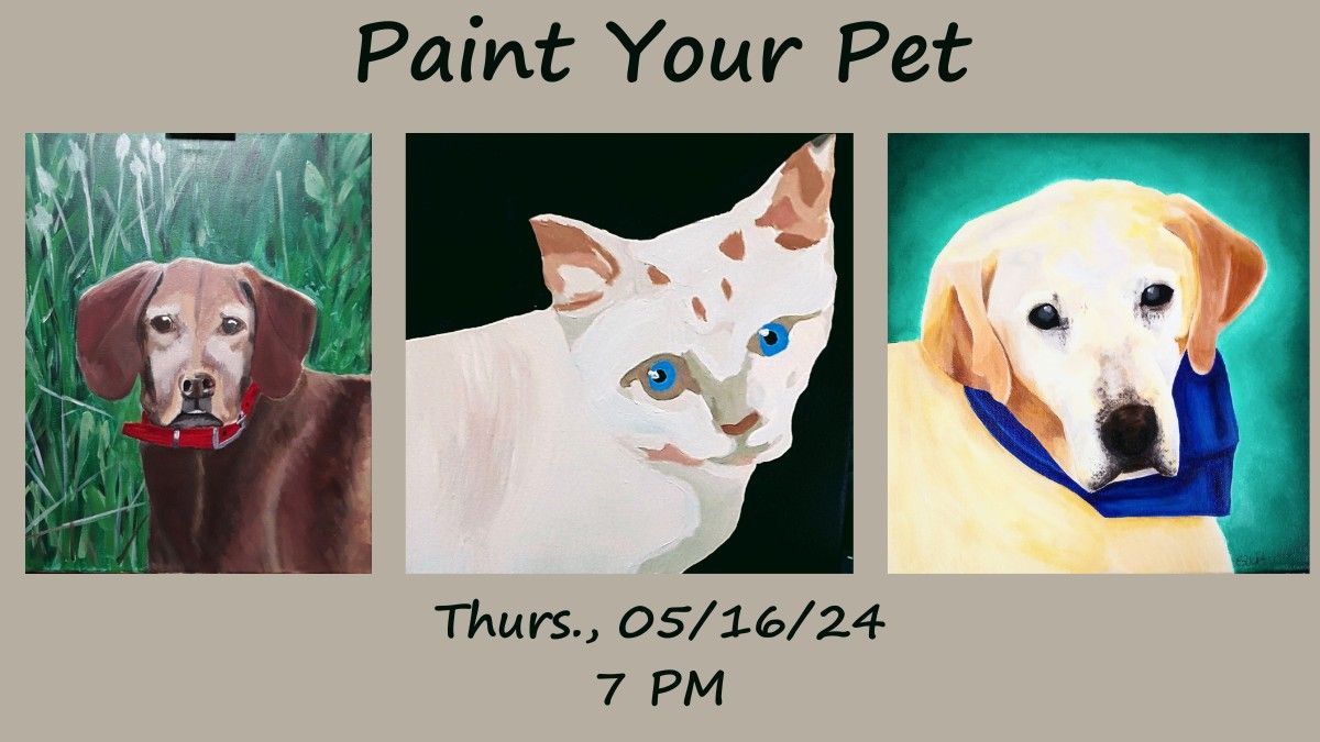 Paint Your Pet